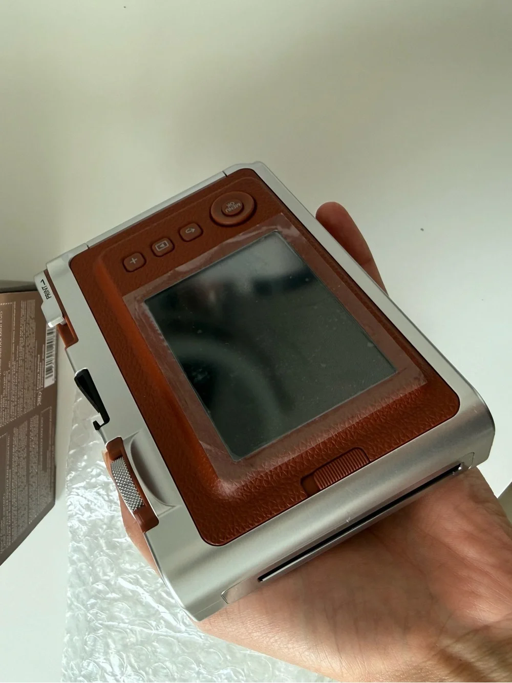 Fujifilm Instax Mini Evo Instant Film Camera - Brown